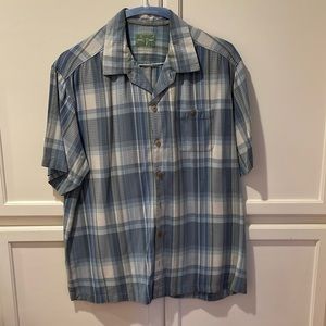 Tommy Bahama XL PLAID SHIRT.